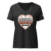 Baseball Mama V - neck T-shirt - Billy