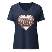 Baseball Mama V - neck T-shirt - Billy