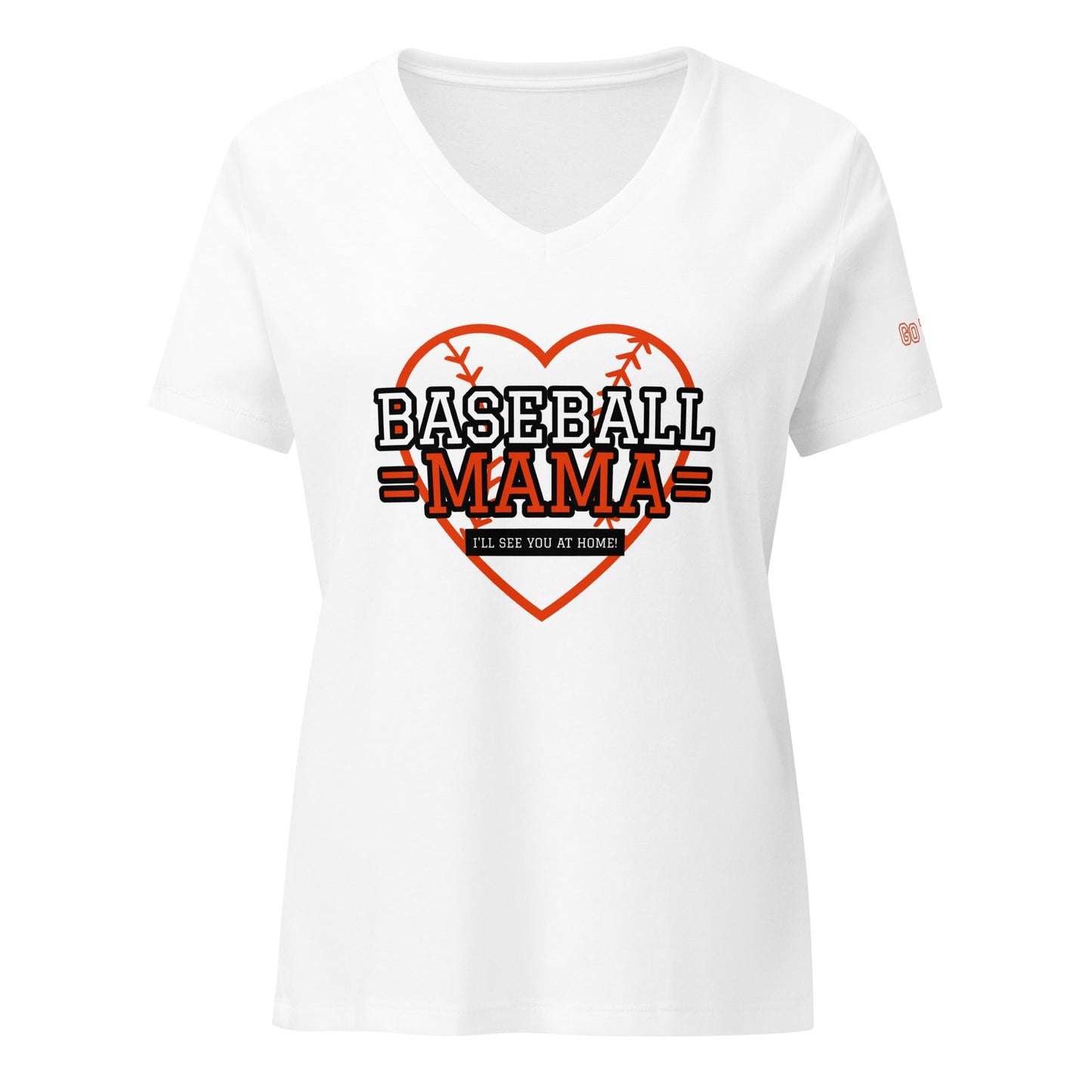 Baseball Mama V - neck T-shirt - Billy