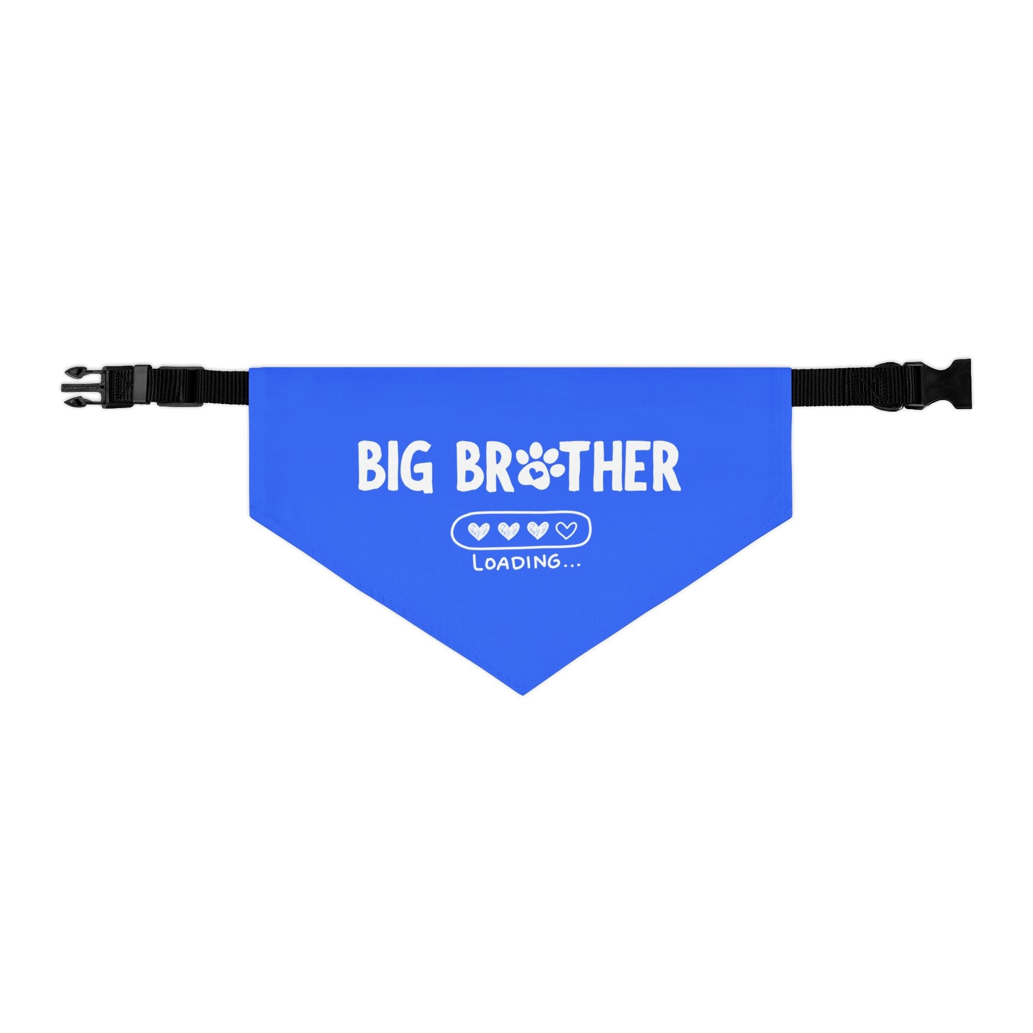 Big Brother Pet Bandana Collar - Blue - Billy