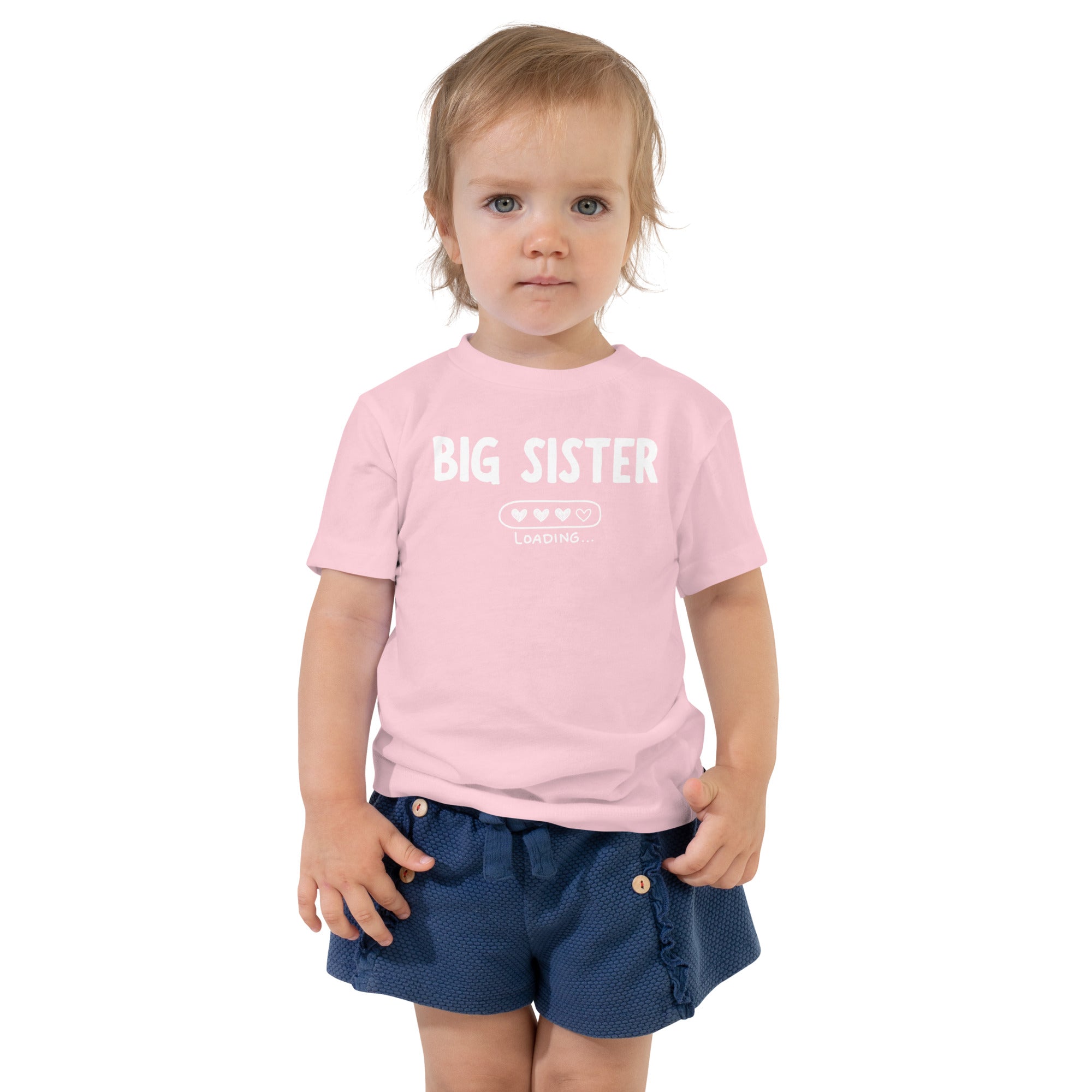 Big Sister Loading Toddler Tee - Billy