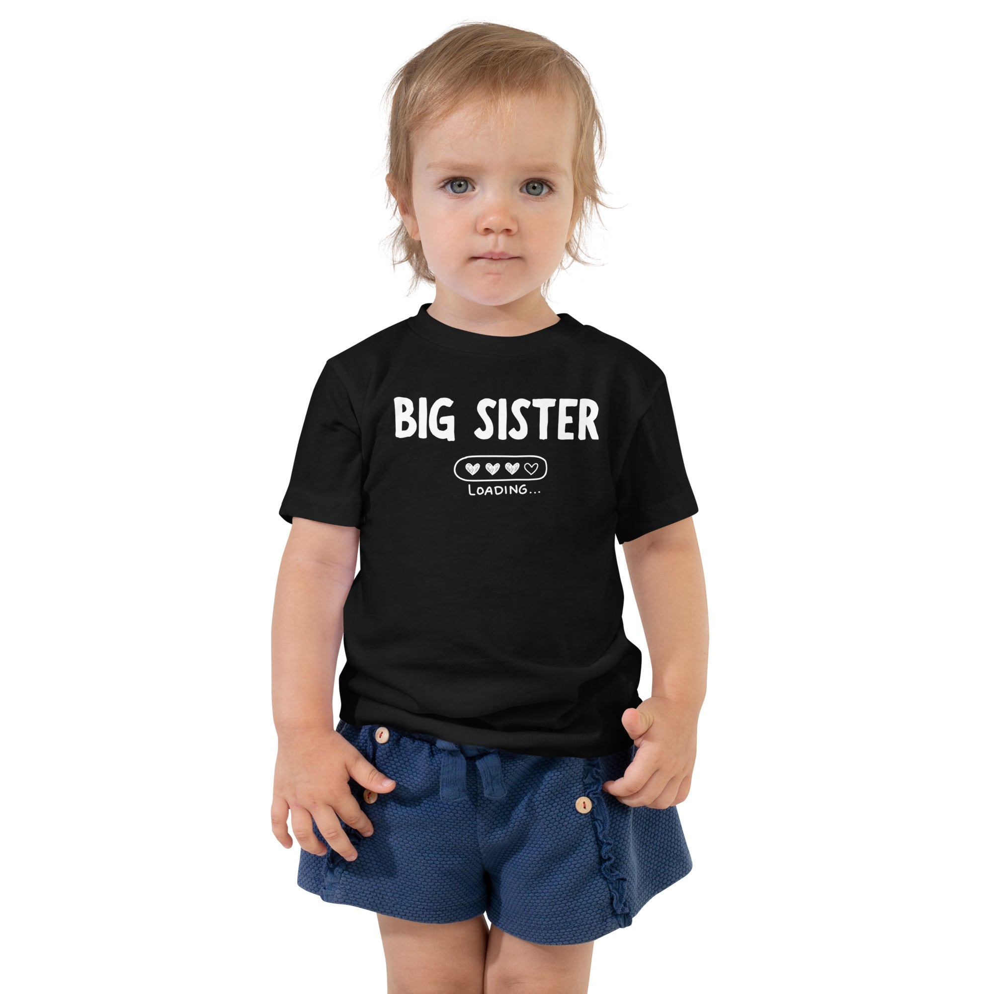Big Sister Loading Toddler Tee - Billy