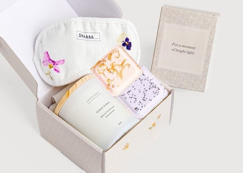 Candle Spa Gift Box, Relaxing Package for Friend and family - Billy