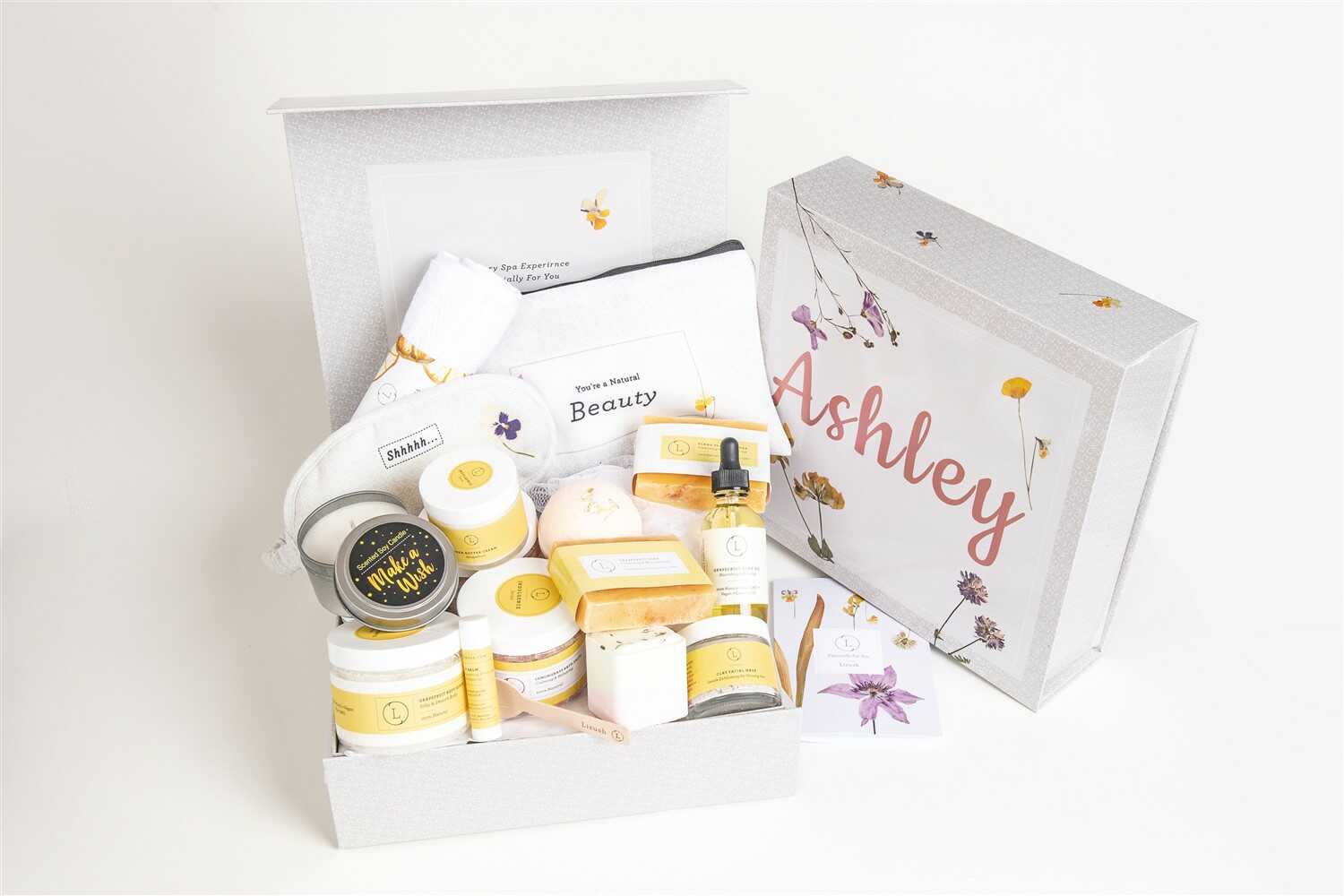 Cheer up Gift Basket, Natural Care Package, Recovery Gift Box - Billy