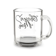 Chosen Mom Ever Glass Mug – 10oz Coffee Cup for Mother's Day and Everyday Use - Billy