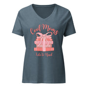 Cool Moms Like To Read V - neck T-Shirt - Billy