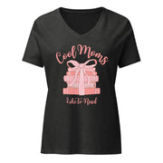 Cool Moms Like To Read V - neck T-Shirt - Billy