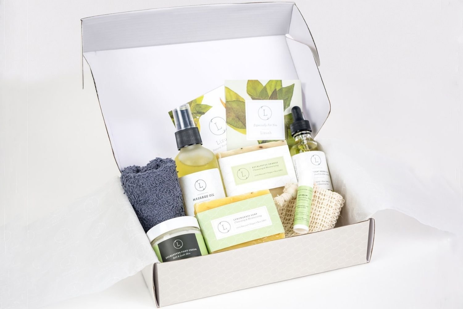 Fresh earthy Natural skincare set, Eucalyptus bath and body, Men Grooming kit/Body oil - Billy