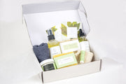 Fresh earthy Natural skincare set, Eucalyptus bath and body, Men Grooming kit/Body oil - Billy