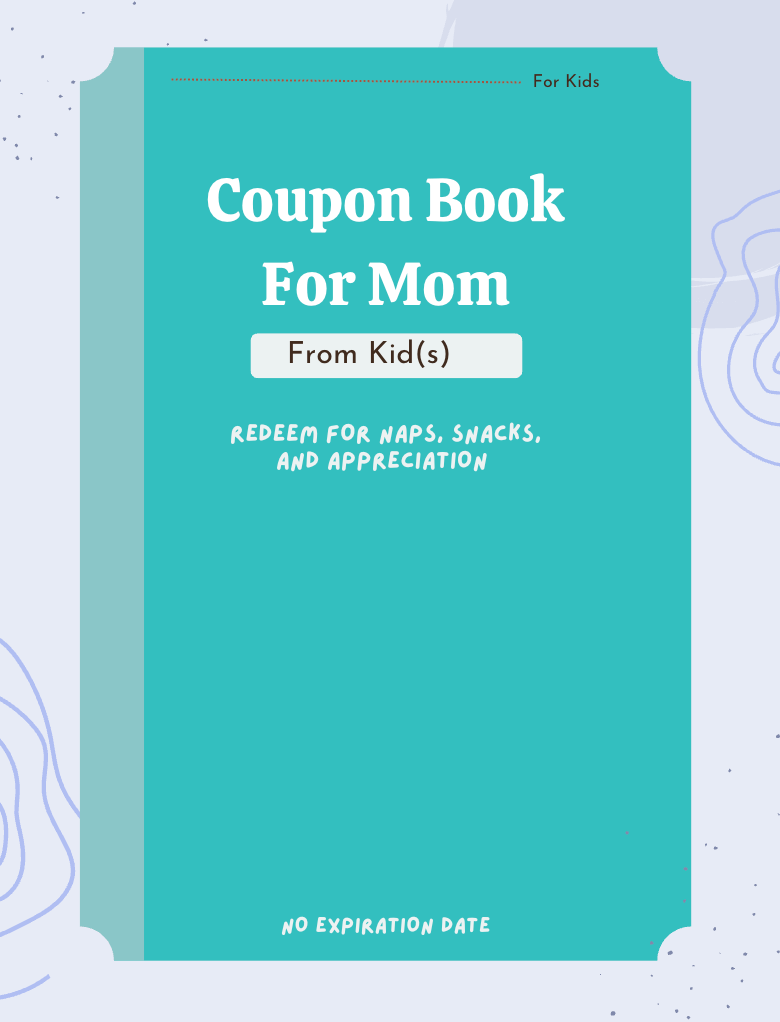 Mom Coupon Book Bundle – Printable Gift from Kids + Partner – Funny & Heartfelt – Digital Download - Billy