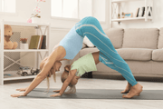 Mommy & Me Blue Leggings Bundle - Billy