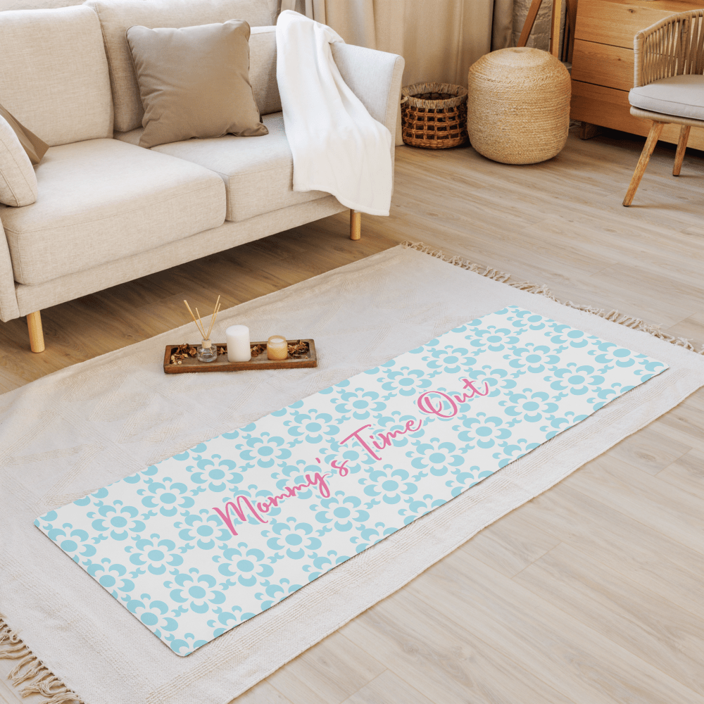 Mommy’s Time Out Flower Yoga Mat - Billy