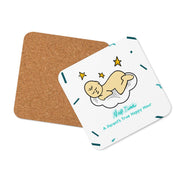 Nap Time: A Parent’s True Happy Hour Coaster - Billy