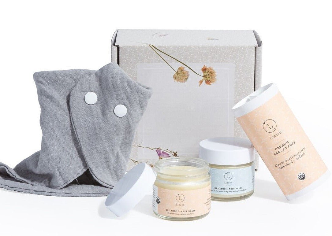 Organic new baby gift set - welcome little one! - Billy