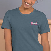 Proud Foster Mom Embroidered T-Shirt - Billy