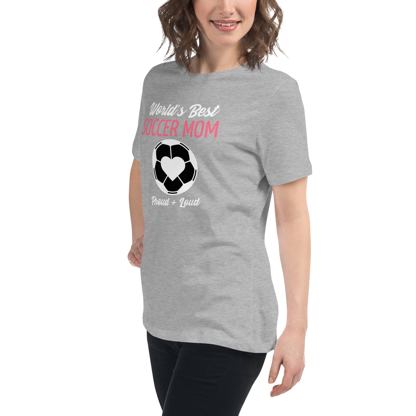World's Best Soccer Mom Relaxed T-Shirt - Billy