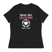 World's Best Soccer Mom Relaxed T-Shirt - Billy